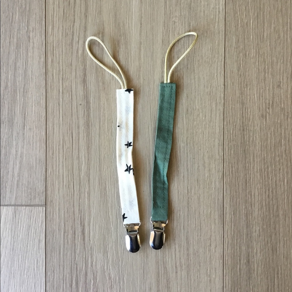 New Pacifier Clips